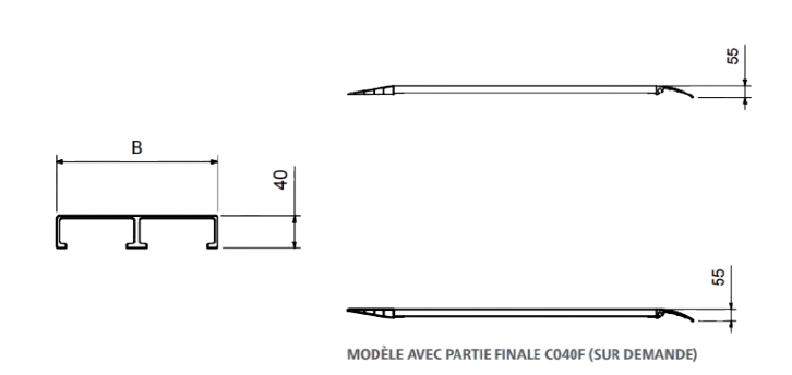 Rampes courtes SHF schema