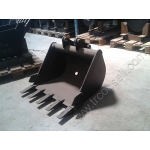 Godet de 700mm axes 35mm pour mini pelle 2.5T