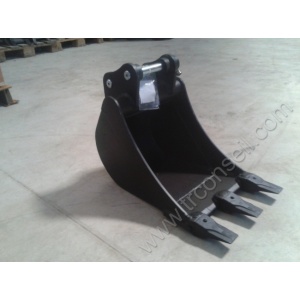 Godet de 300mm axes 25mm pour mini pelle KUBOTA KX36-3 ou JCB 801