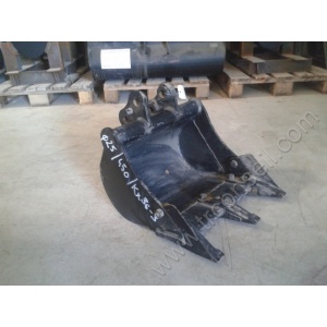 Godet de 450mm axes 25mm pour mini pelle KUBOTA KX36-3 ou JCB 801