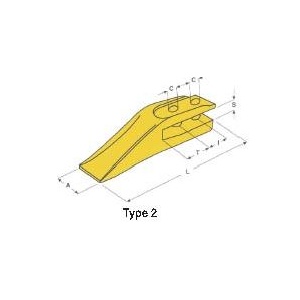 Dent à fourche M20.7