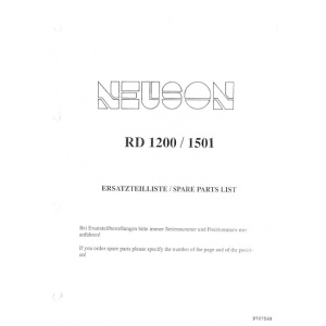 catalogue_pieces_detachees_neuson_1501rd