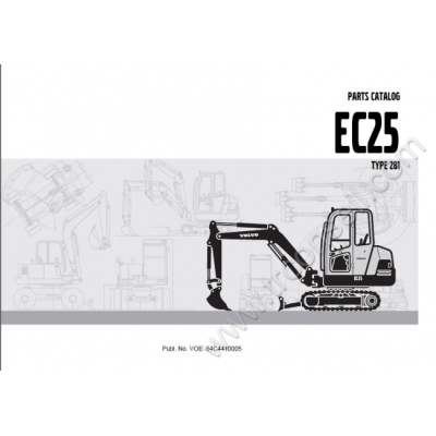 Catalogue Pièces Détachées VOLVO EC25