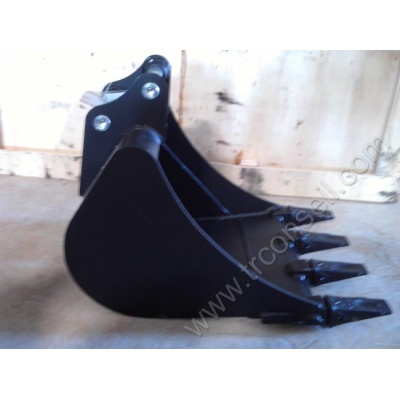 Godet de 500mm axes 35mm pour mini pelle 2.5T Type JCB 802