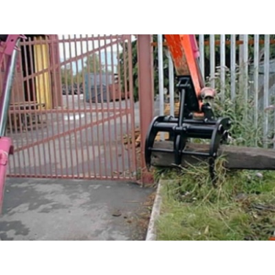 Grappin 3+2 pour Tractopelle