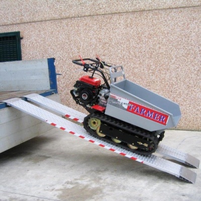 Paire de Rampes d'Aluminium Largeur 215 mm Longueur 1,5 m. Capacité 1580 Kgs