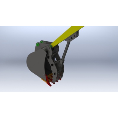 Pouce - Doigt Mécanique pour Tractopelle