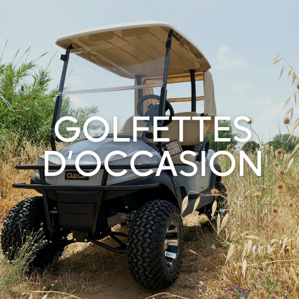 Golfettes d'occasion